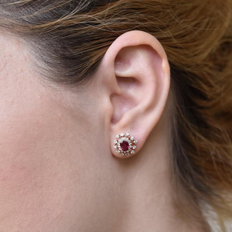 Luxusní náušnice 18520