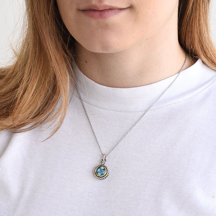 Náhrdelník s topásom 81797