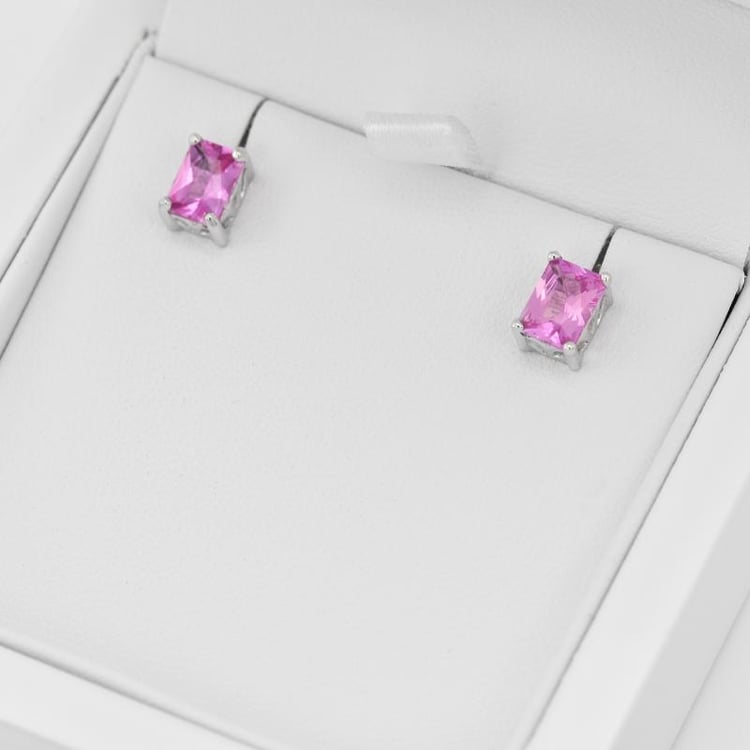 Náušnice so zafírmi 20446