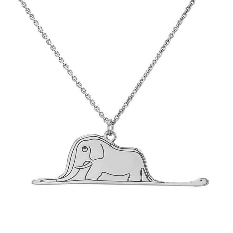 Prívesok Malý princ so slonom a gravírom 120432