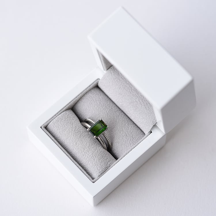 Platinový prsteň 58778