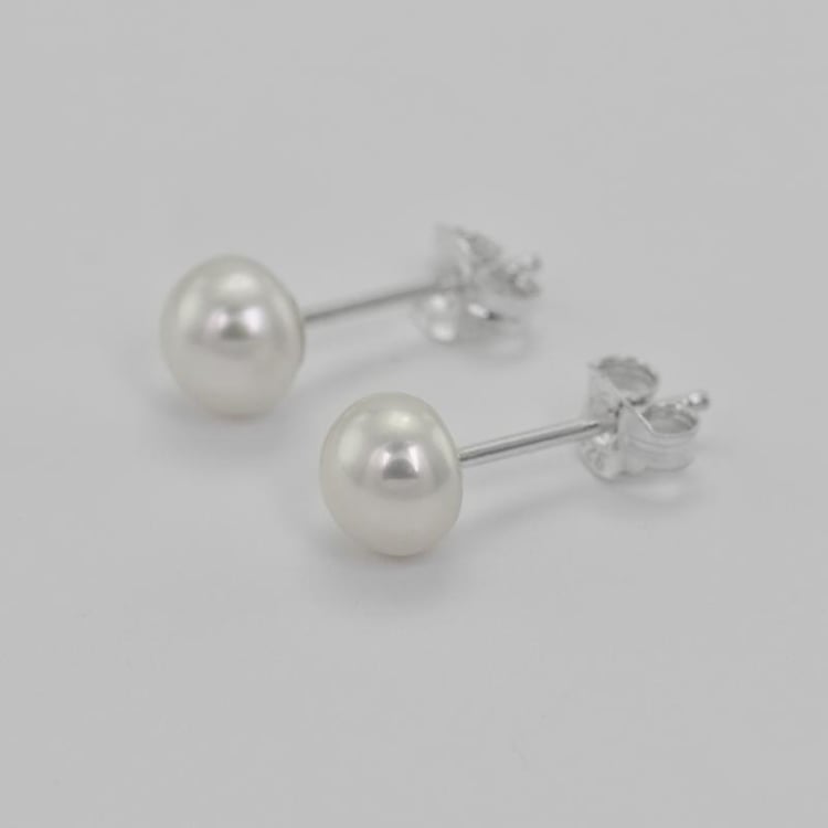 Perlové náušnice 26695