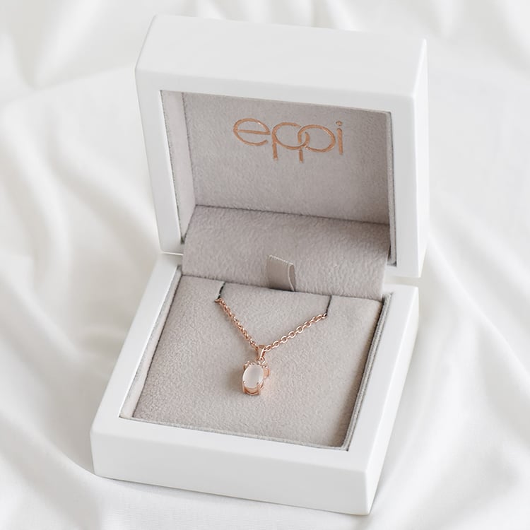 Pozlátený strieborný prívesok s mesačným kameňom 93464