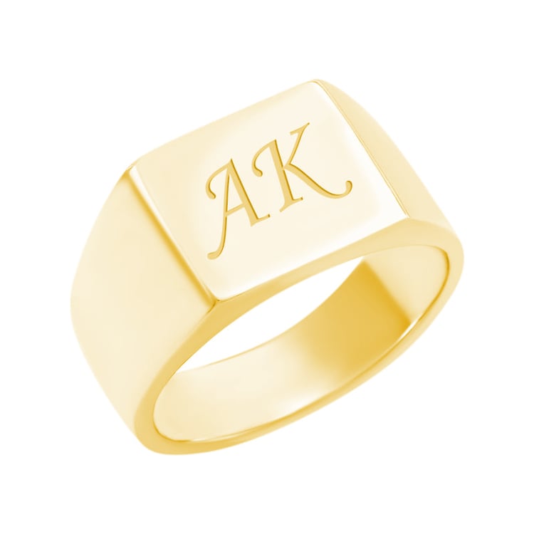 Strieborný pánsky prsteň s gravírom vlastnej voľby Wesso 140257