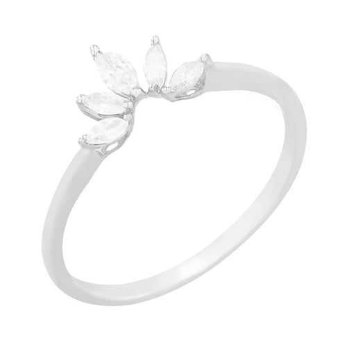 Elegantný prsteň s marquise diamantmi Mansell