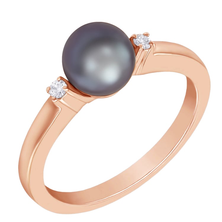 Prsteň z ružového zlata 24664