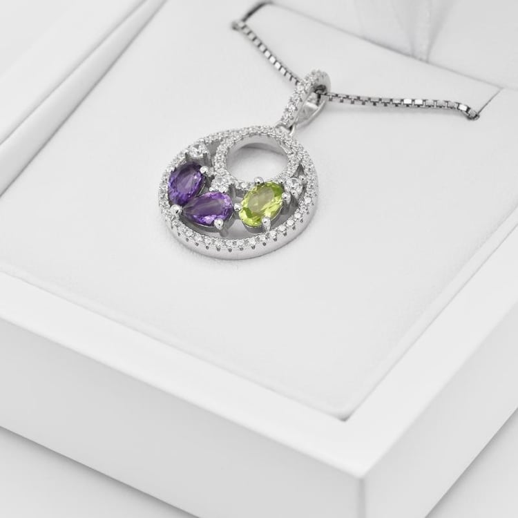 Drahokamový náhrdelník Wandeha 9549