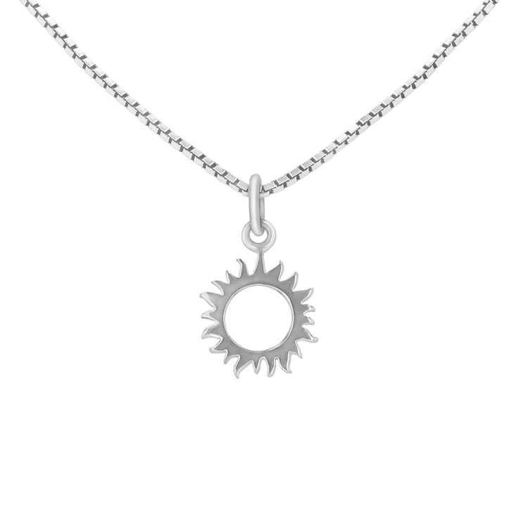 Prívesok zo striebra v tvare slnka