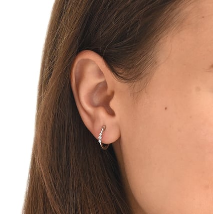 Krúžky s oslnivými diamantmi Ciro