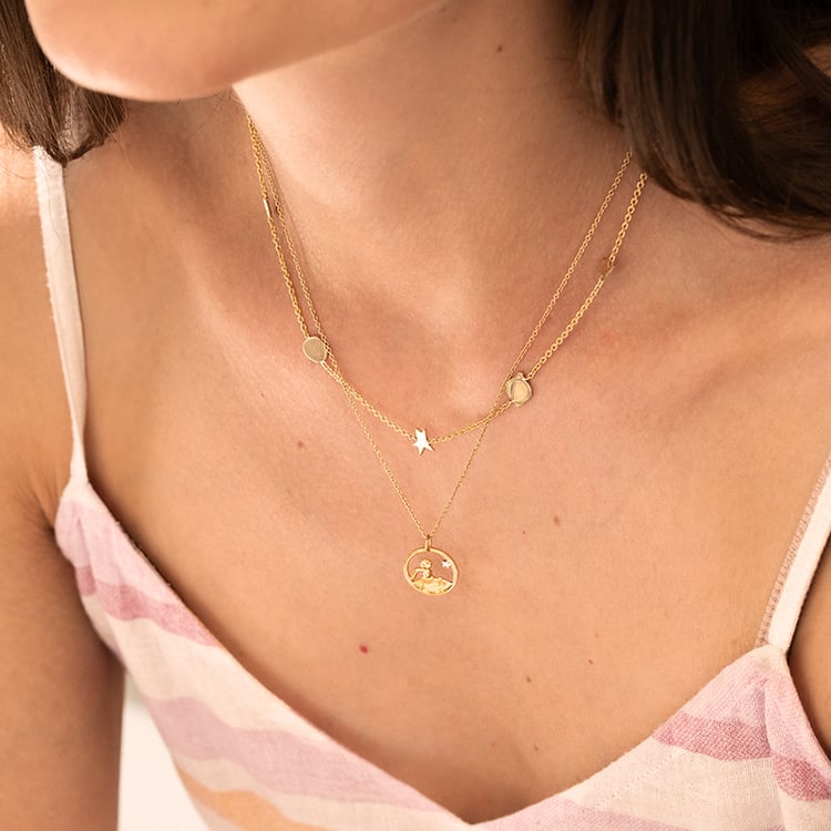 Náhrdelník s planétami Malý princ 142214