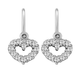 Zlaté detské náušnice srdiečka Adeliza