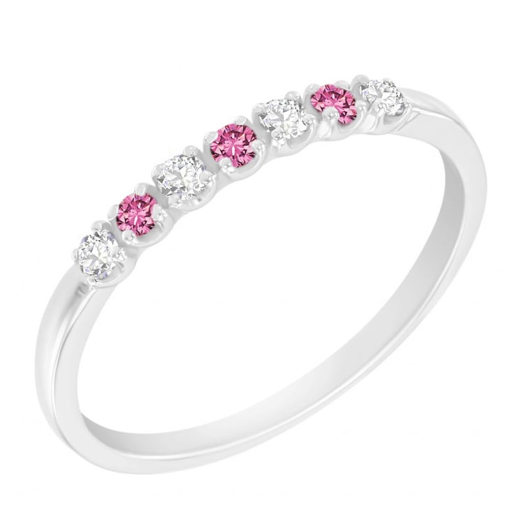 Eternity prsteň so zafírmi a diamantmi Alexis 120065