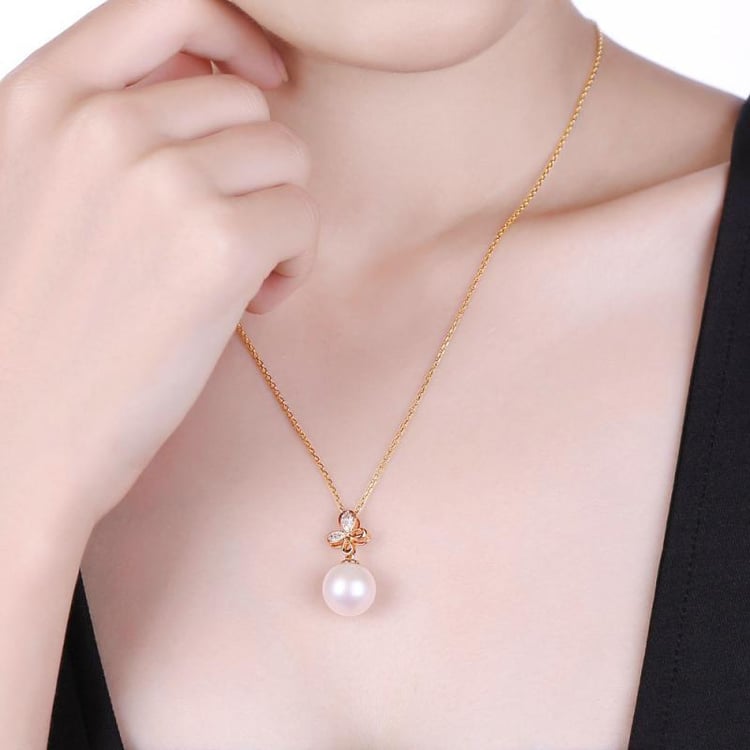 Náhrdelník s perlou 12844