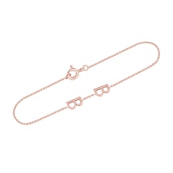 Náramok s 2 písmenami vašej voľby Ainslee