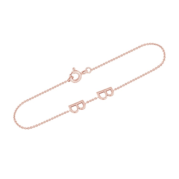 Náramok s 2 písmenami vašej voľby Ainslee 111058