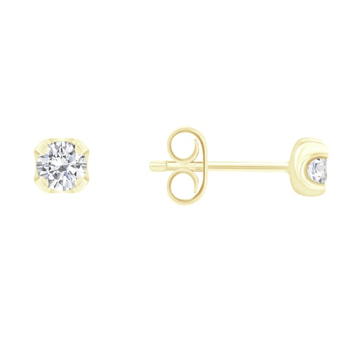 Náušnice s 0.50ct diamantmi Jadine