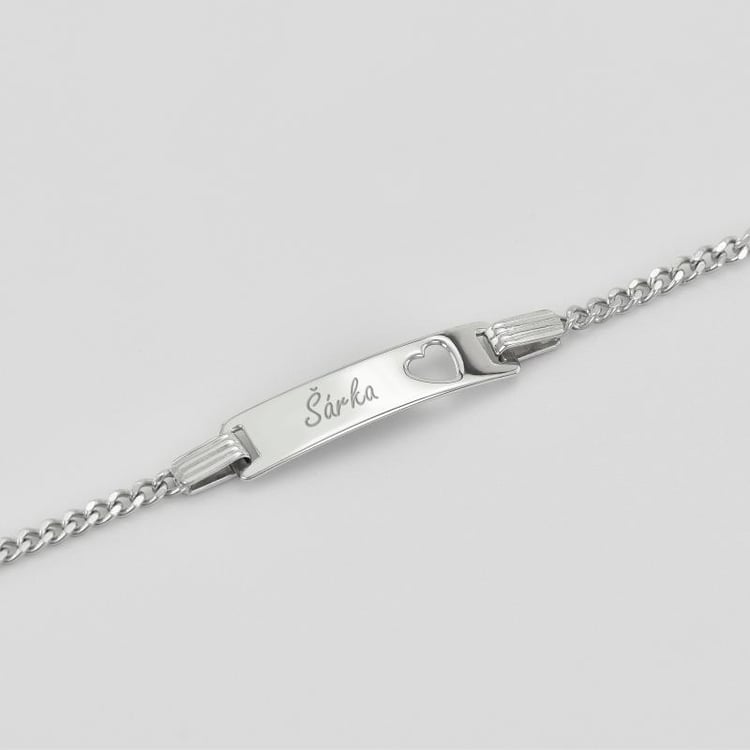 Náramok zo striebra 30903