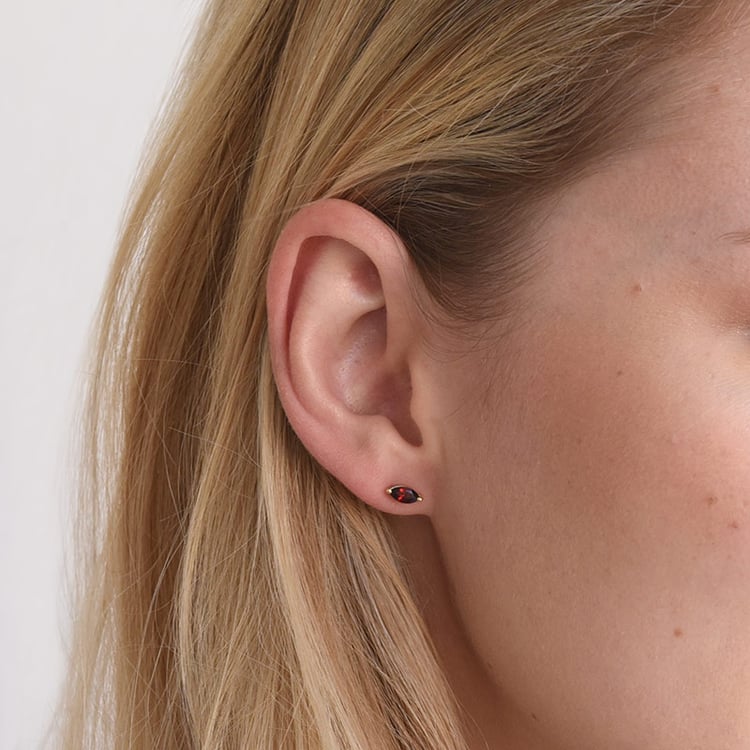 Pozlátené náušnice 67951