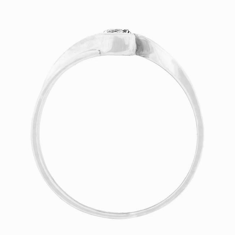 zásnubný prsteň s diamantom 55402