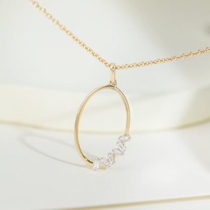 Zlatý prívesok s lab-grown diamantom Rosie