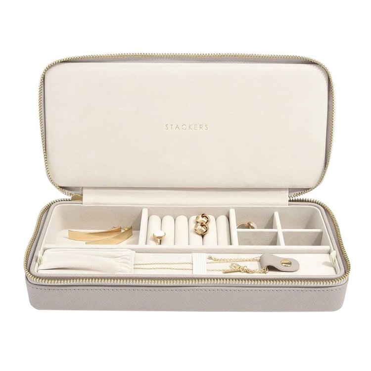 Veľké cestovné puzdro na náhrdelníky a iné šperky