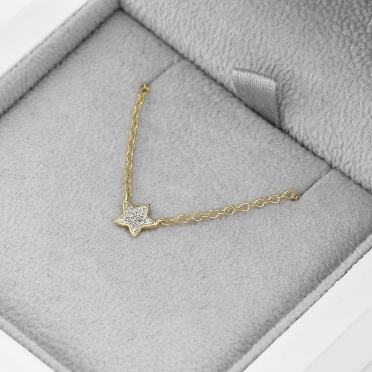 Náhrdelník s diamantovou hviezdou Lynet 42142