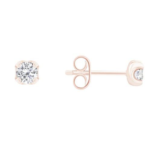 Náušnice s 0.50ct diamantmi Jadine