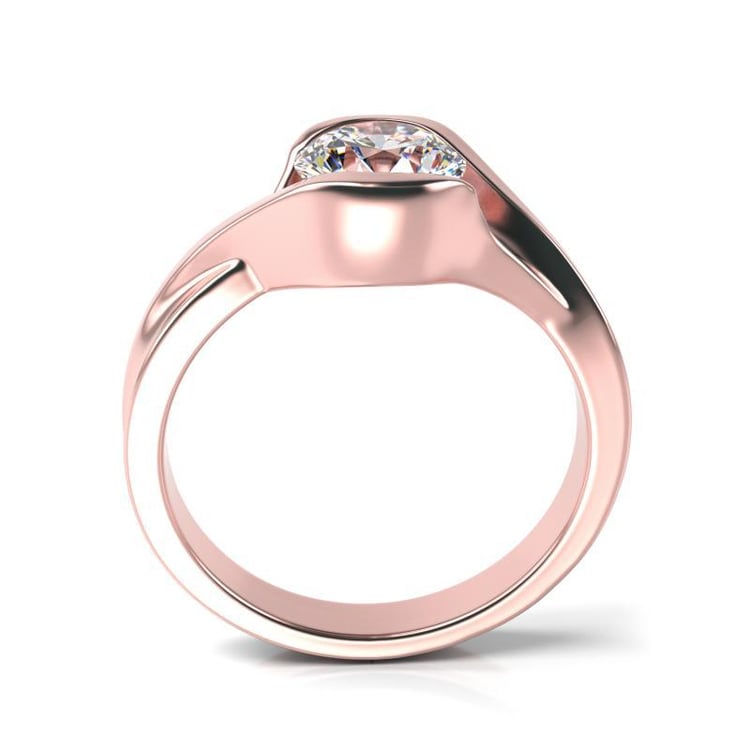 Zlatý prsteň s diamantom 11382