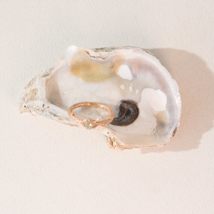 Vetvičkový prsteň so salt and pepper diamantom Masuma 100956