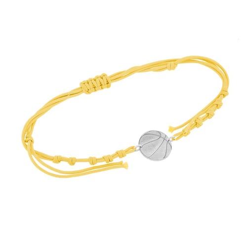 Povrázkový náramok lopta s gravírom vašej voľby Basketball