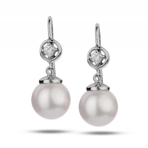 Perlové náušnice Darbie