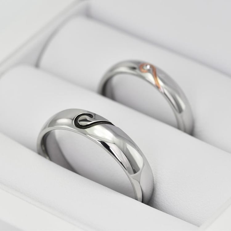 Zlaté obrúčky s motívom srdca 21885