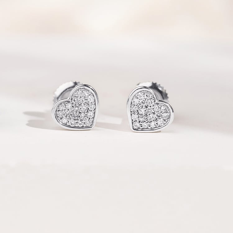 Diamantová zlatá kolekcia v tvare srdca Latia 154384