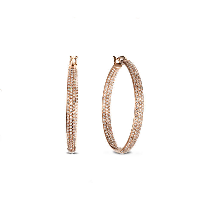 Diamantové náušnice 3707