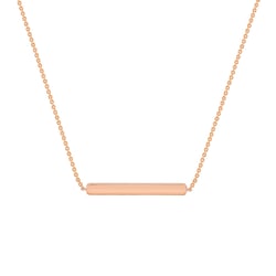 Jemný zlatý náhrdelník Barr