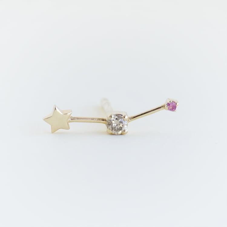 Náušnica so znamením zverokruhu Aries 95191