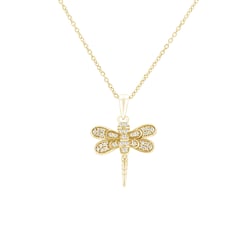 Prívesok v tvare diamantové vážky Taara