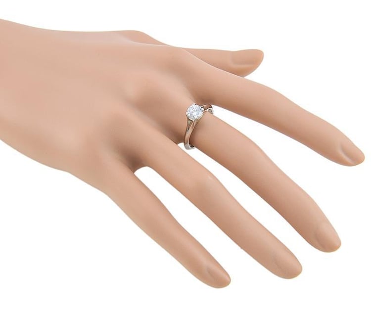 Zásnubny prsteň s diamantom Nanja 1027