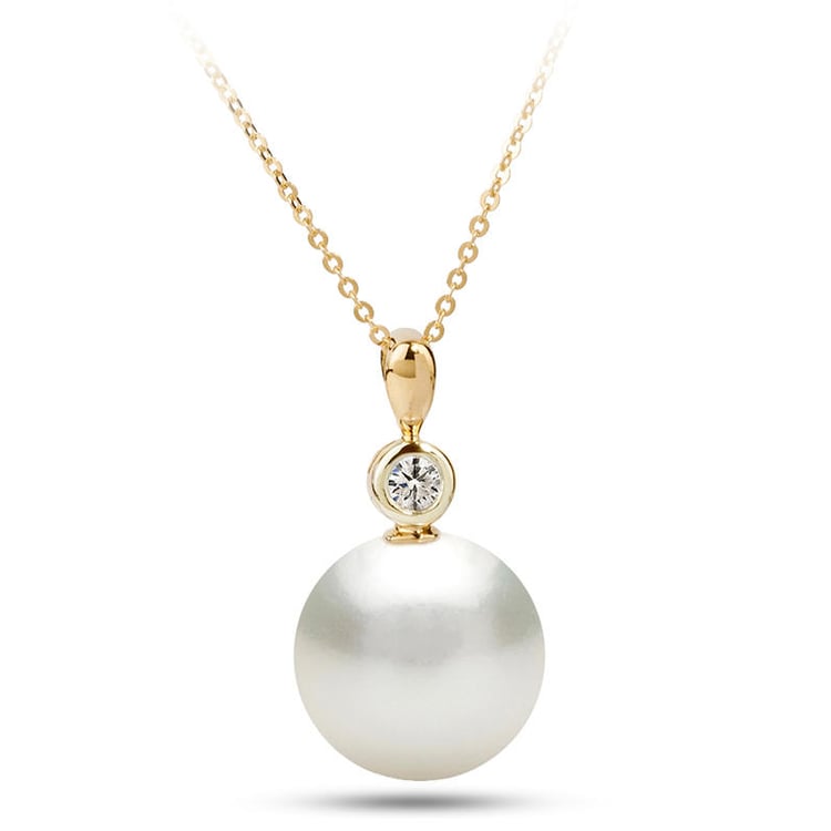 Náhrdelník z bieleho zlata 11262