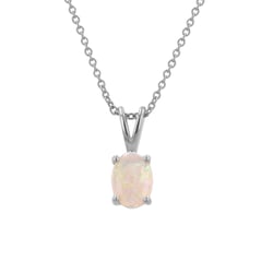 Prívesok s oválnym opálom Ellisha