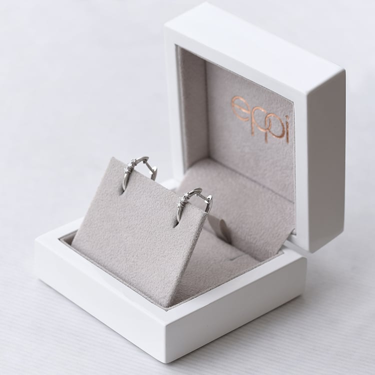 Zlaté krúžky s diamantmi 69432