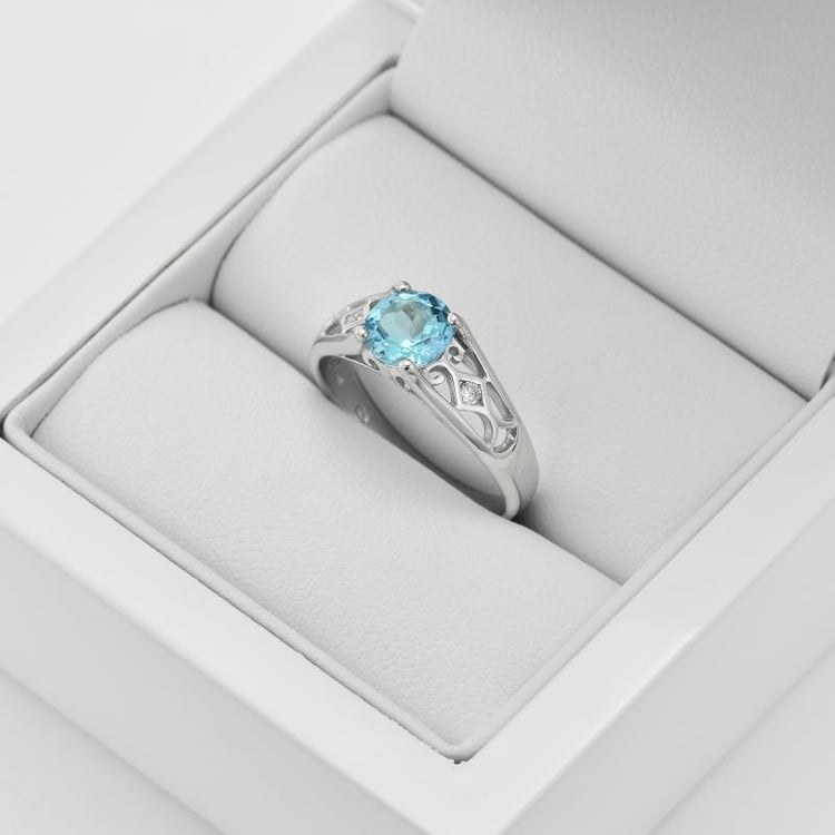 Topásový prsteň 31794