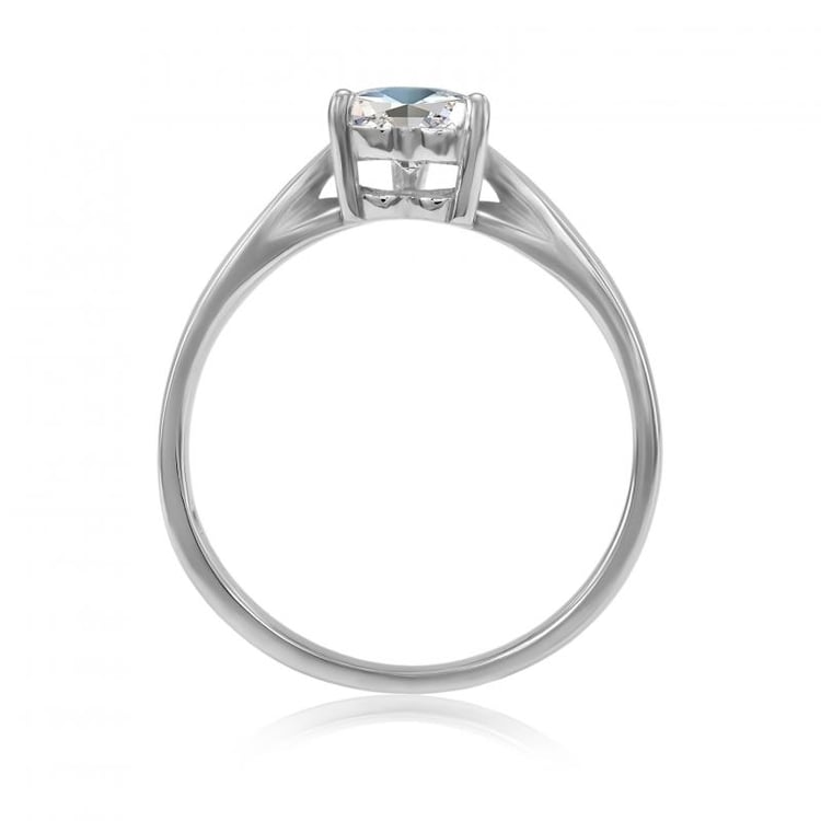 Zásnubný prsteň zo srdcom 22440