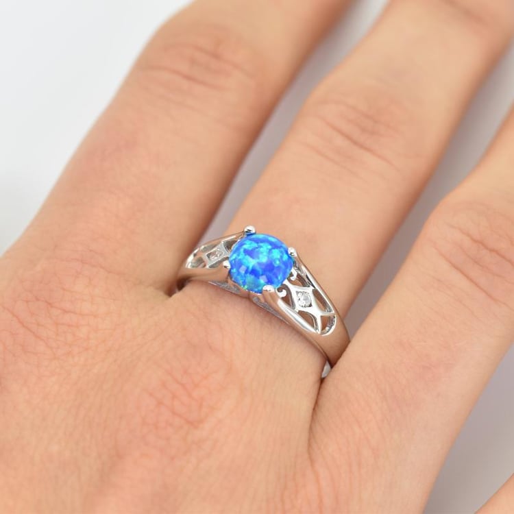 Opálový prsteň 14829