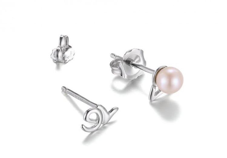 Strieborné náušnice 14490