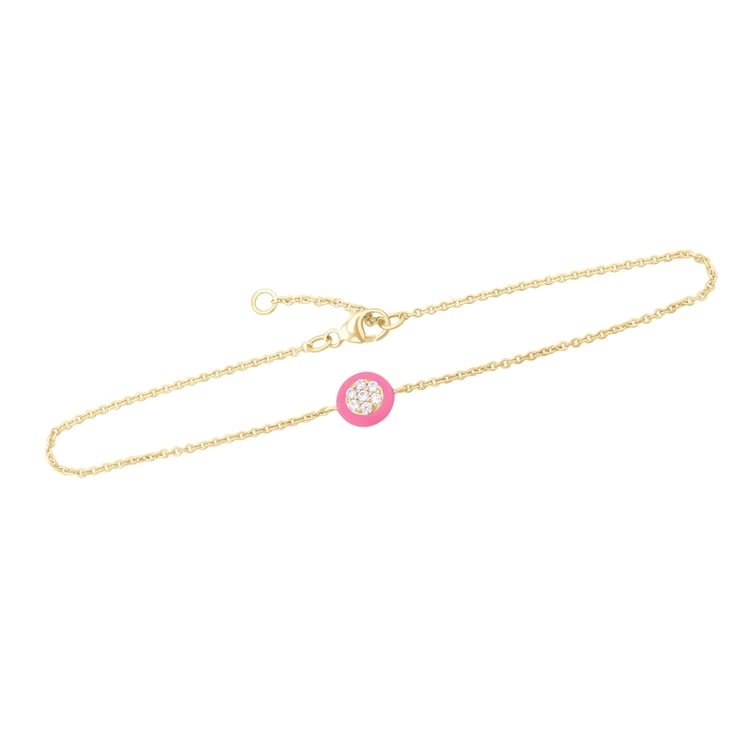 Keramický náramok s lab-grown diamantmi Kadie 122813