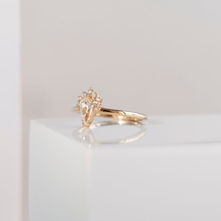 Zásnubný prsteň s 0.42ct IGI certifkovaným lab-grown diamantom Faris 111379