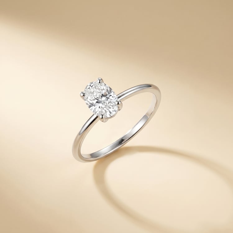 Zásnubný prsteň s výberom písmen a lab-grown diamantmi Frost 167476