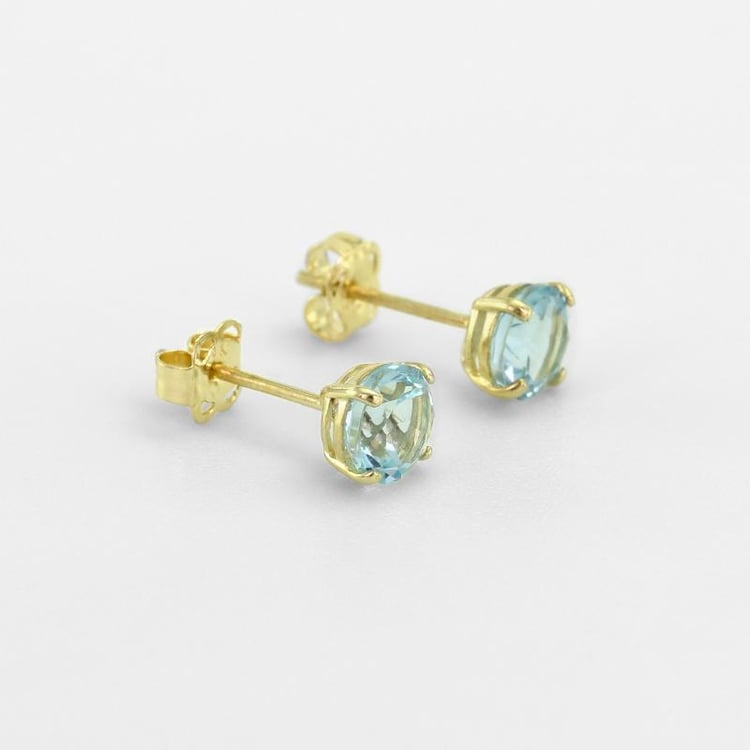 Náušnice s topásmi 55346