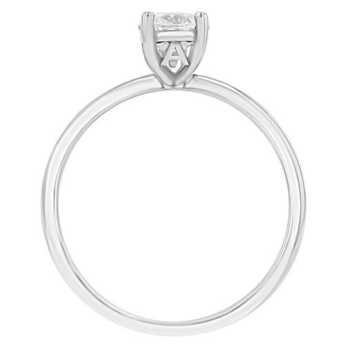 Zásnubný prsteň s výberom písmen a lab-grown diamantmi Frost